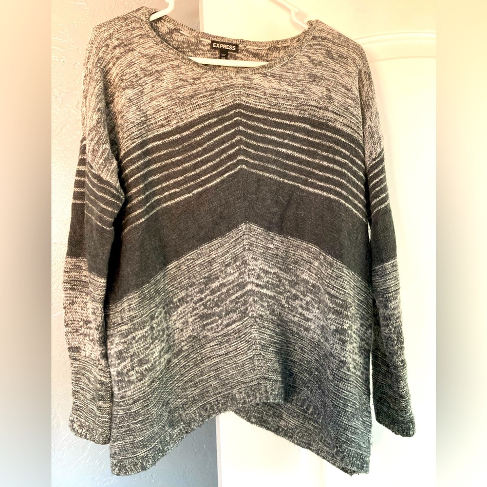 Express Oversized Tunic Sweater